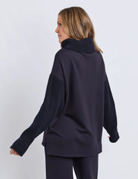 Freedom Cowl Neck Midnight Blue