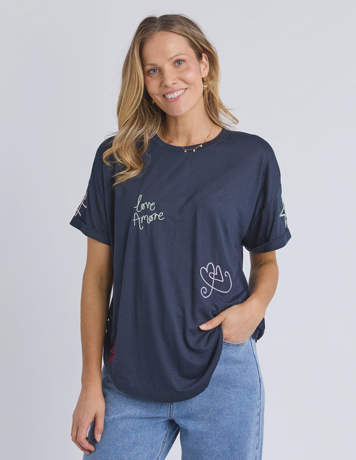 Noor Tee Navy