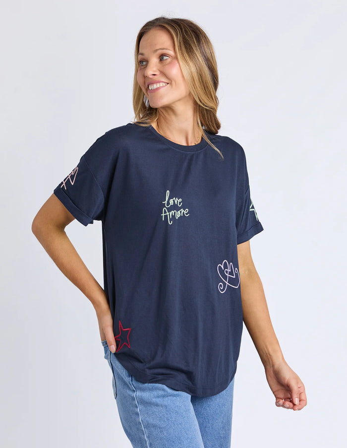 Noor Tee Navy