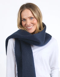 Elm Comfy Scarf Navy