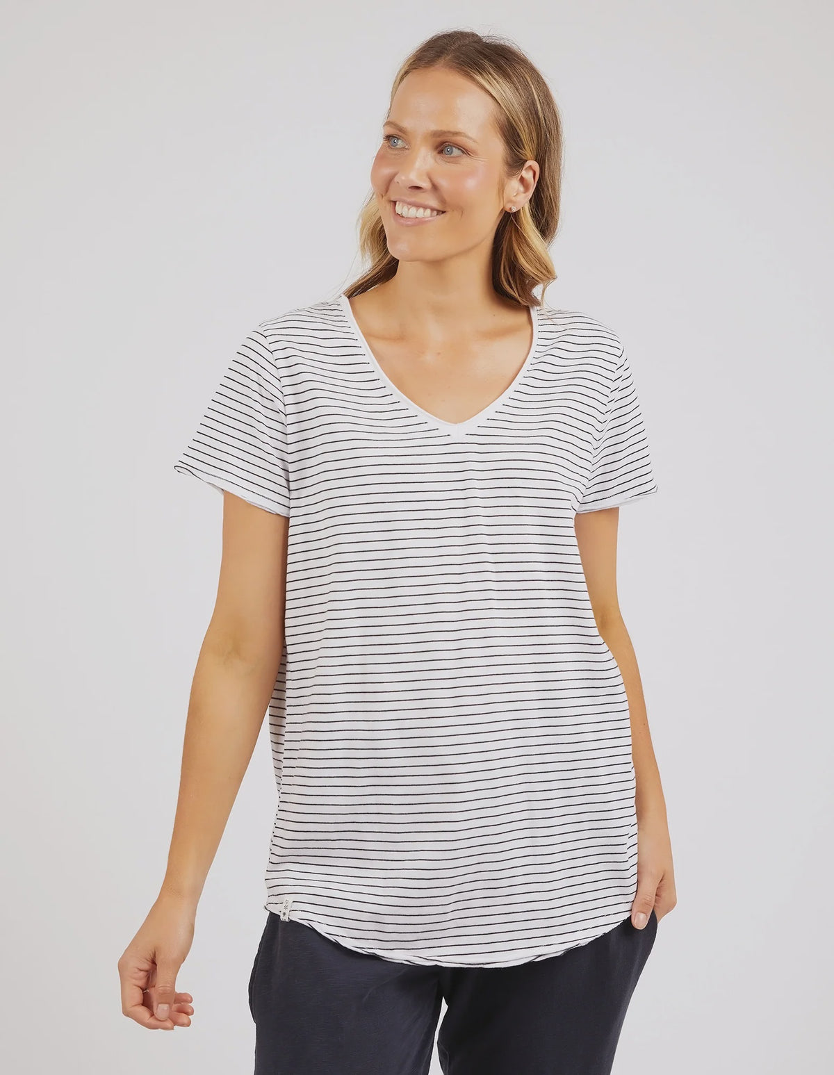 Fundamental Tee Stripe