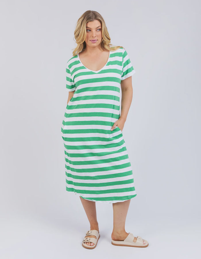 Maeve Midi Dress Stripe