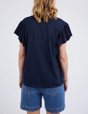 Lora Navy Tee