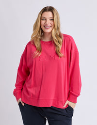 Established Crew Dark Pink