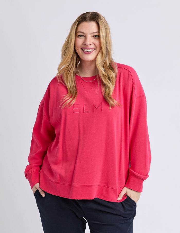 Established Crew Dark Pink