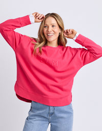 Established Crew Dark Pink