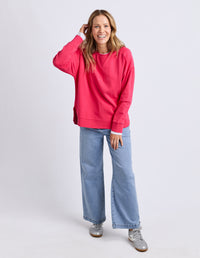 Established Crew Dark Pink