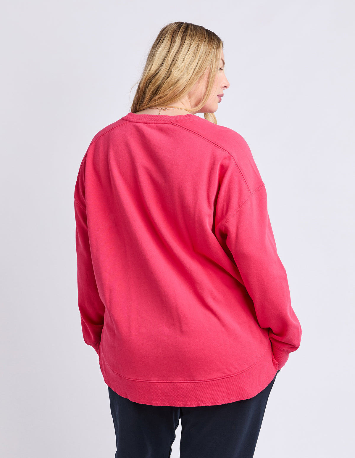 Established Crew Dark Pink