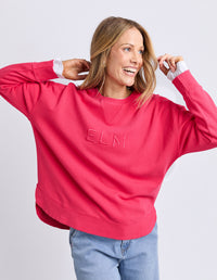 Established Crew Dark Pink