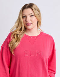Established Crew Dark Pink