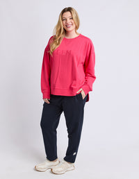 Established Crew Dark Pink