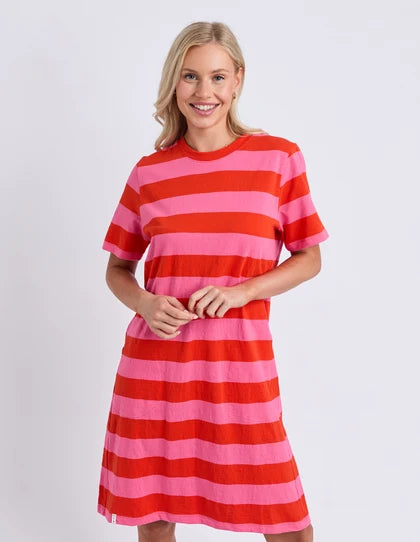Spritz Stripe Dress Tang