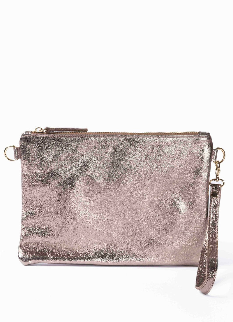 Maison Crossbody Champagne Bag