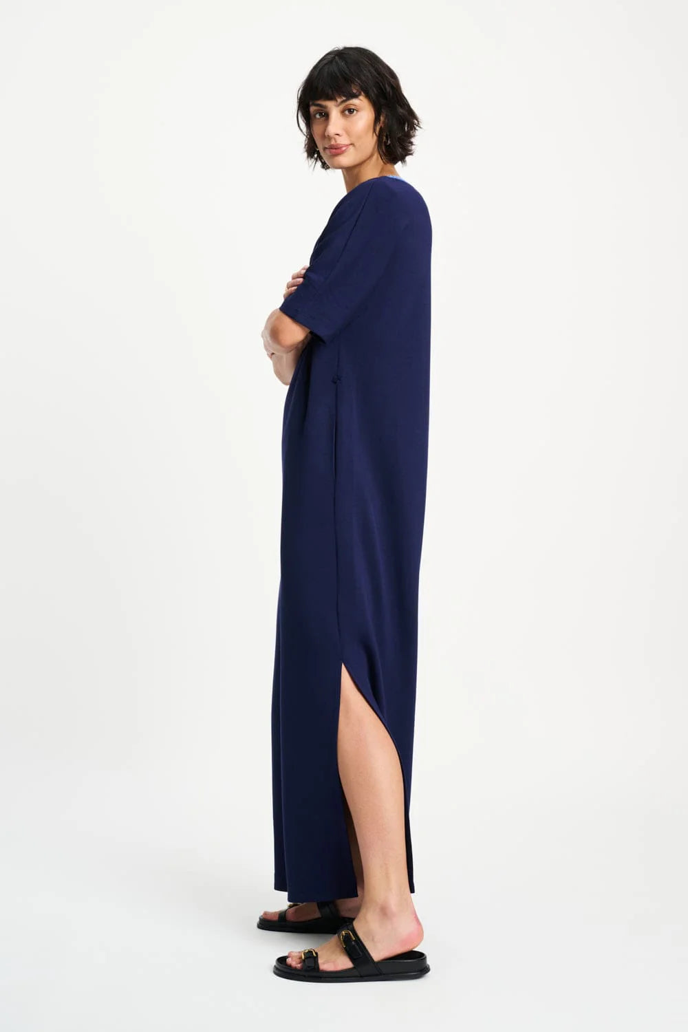 Macy Dress Night Blue