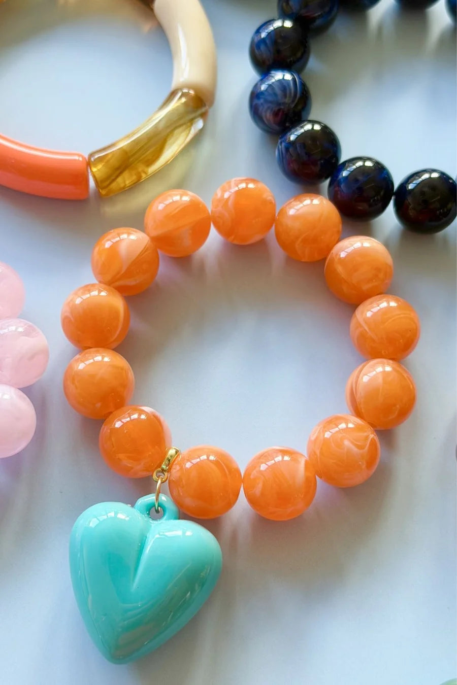 Bubble Heart Bracelet