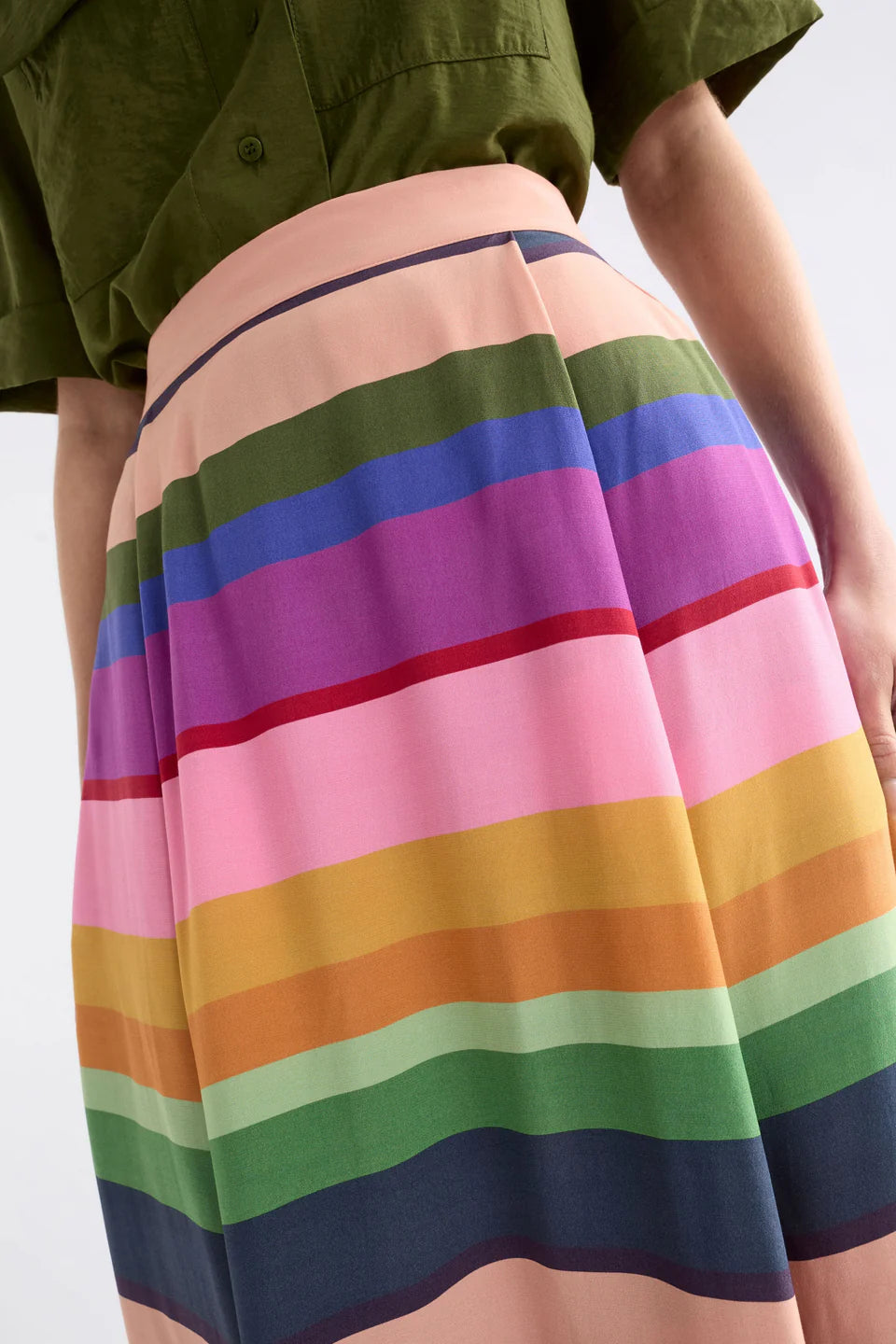 Lysbro Print Stryd Skirt