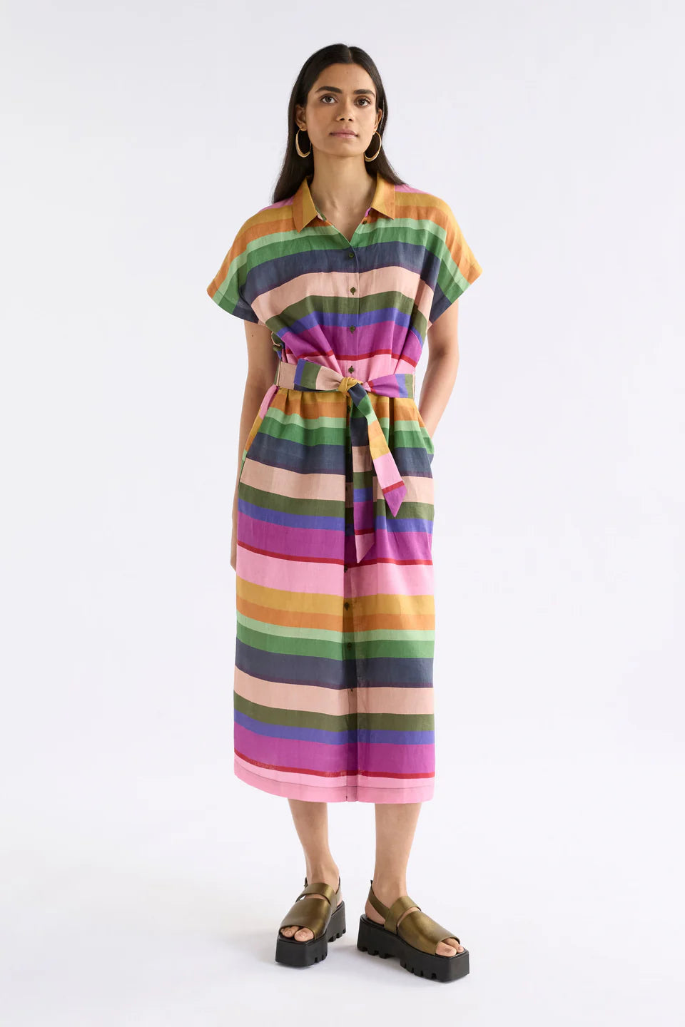 Lysbro Print Tilko Shirt Dress