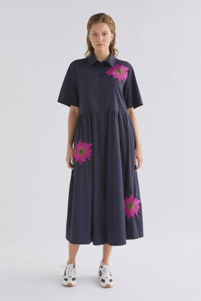 Eiren Shirt Dress Navy