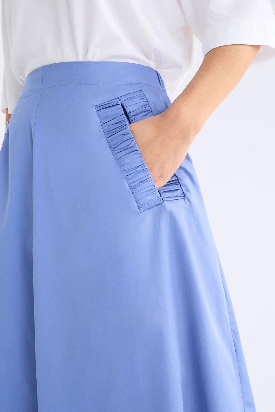 Sol Skirt Dusk Blue
