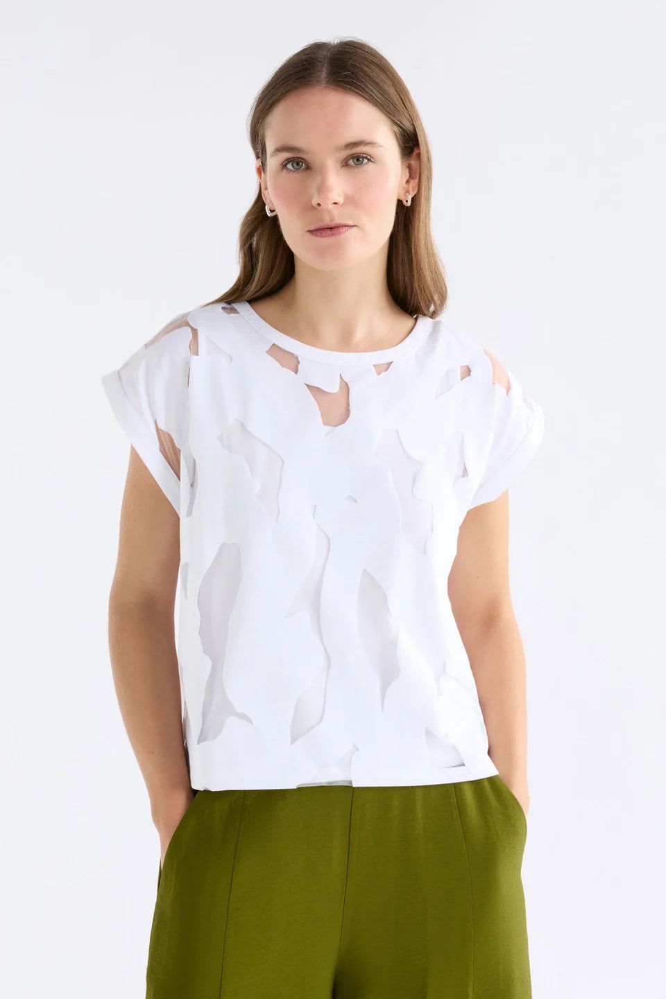Varr Burnout Top White