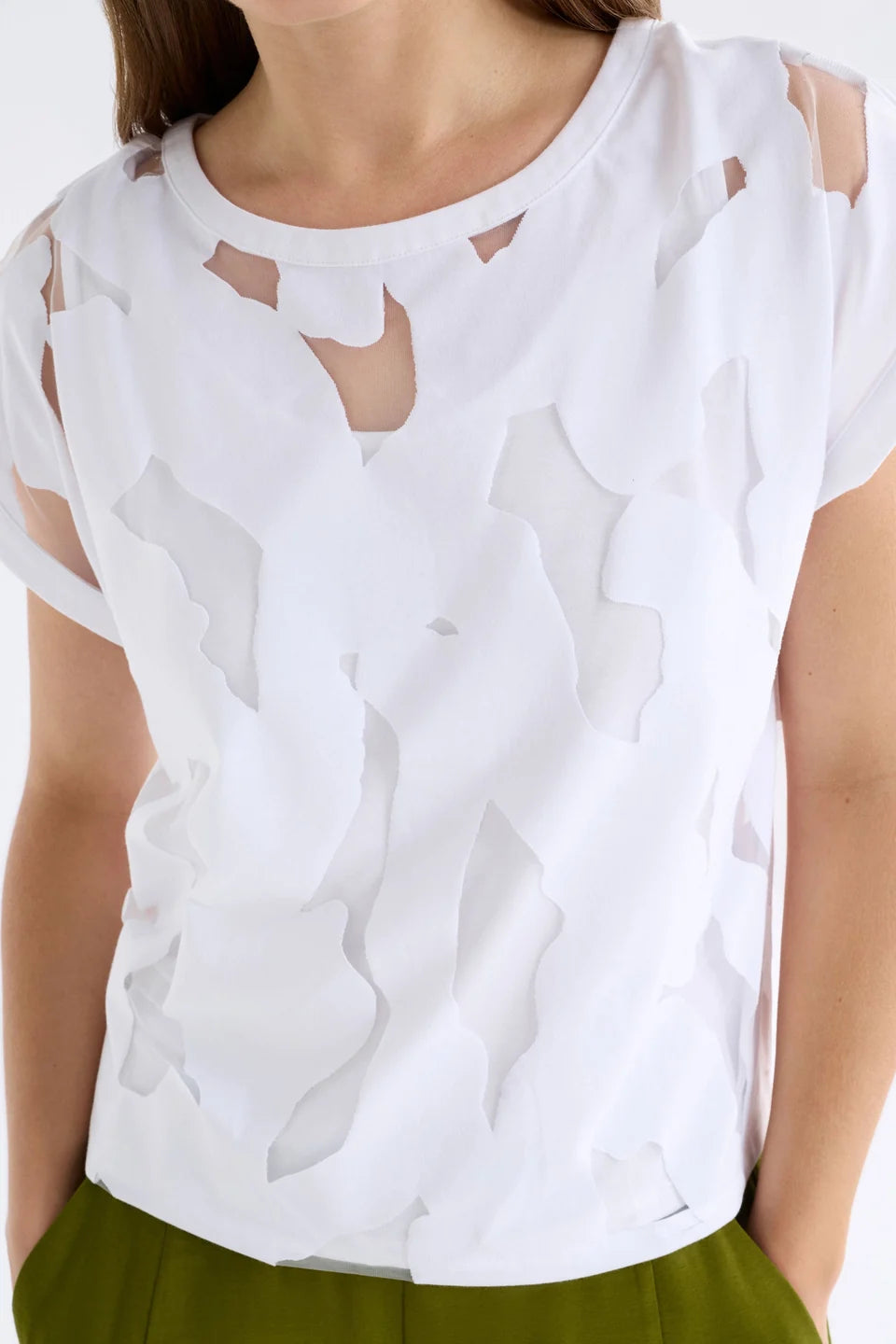 Varr Burnout Top White