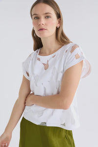 Varr Burnout Top White