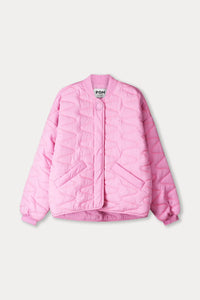 Quilted Jacket Cheering Pink