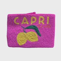 Beaded Clutch Capri