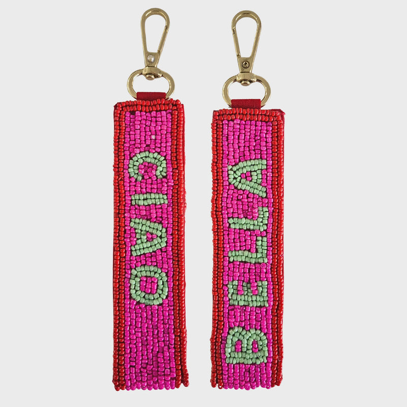 Beaded Keychain Ciao Bella
