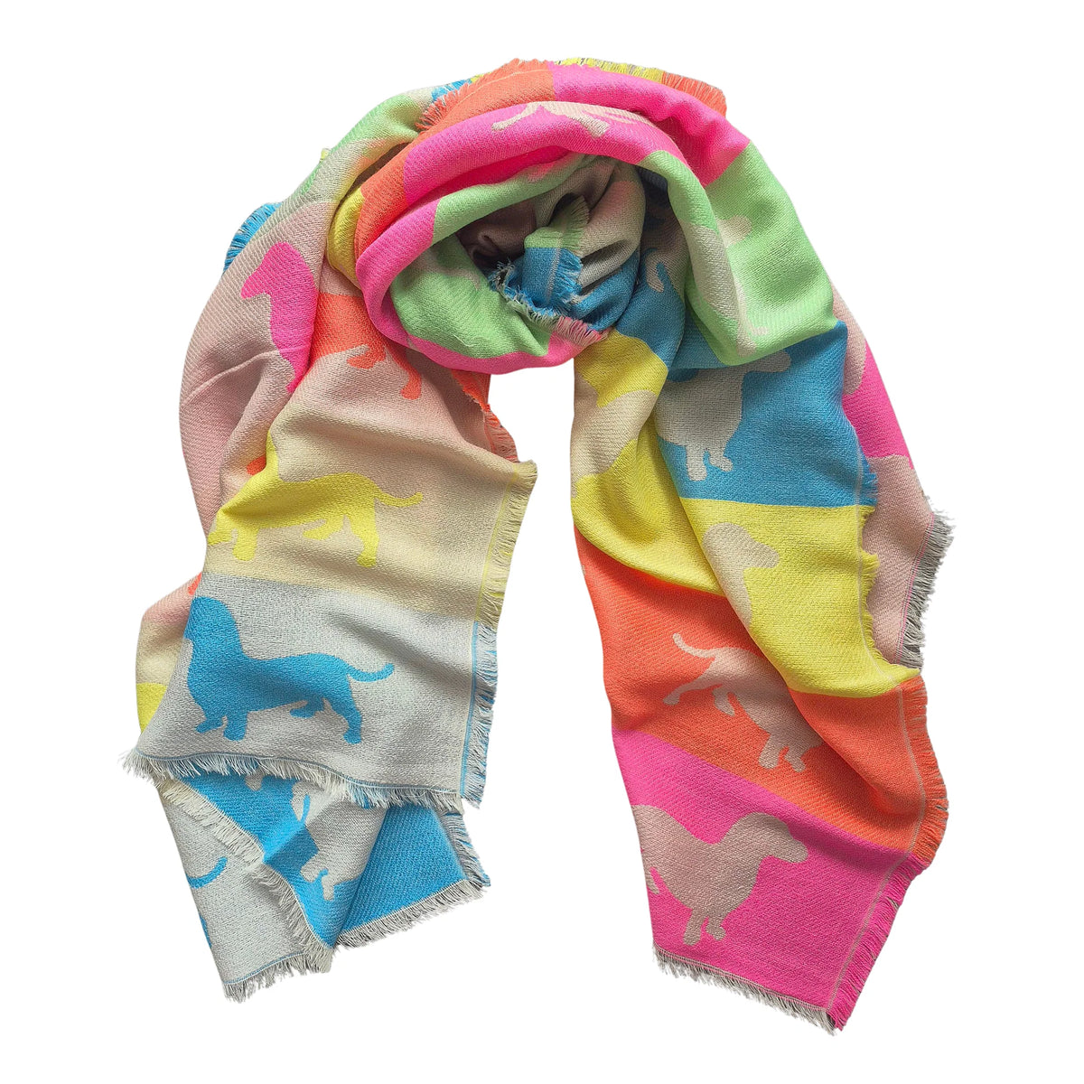 Snag Dog Scarf Multi