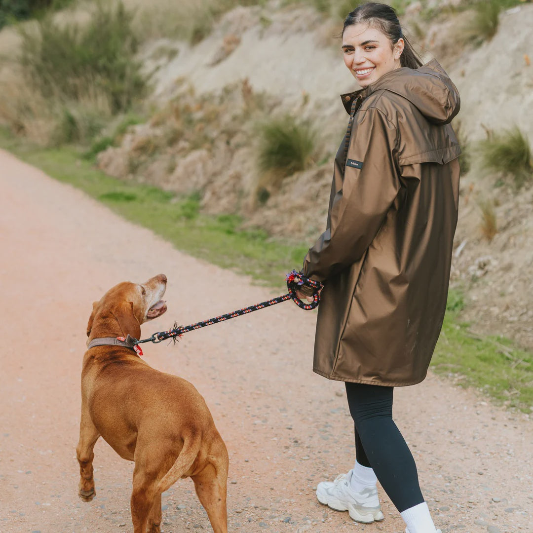 Charlie Womens Rain Coat Gold