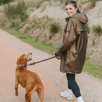 Charlie Womens Rain Coat Gold