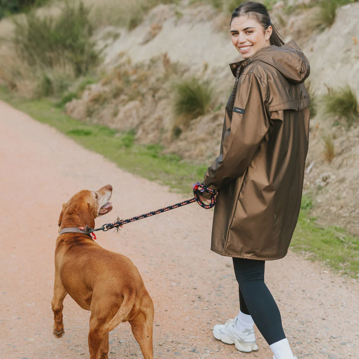 Charlie Womens Rain Coat Gold