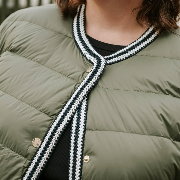Fern Down Jacket Olive Green
