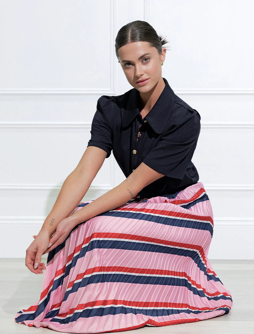 Jaqueline Stripe Skirt