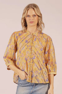 Scarlett Lurex Shirt Hindi Mango