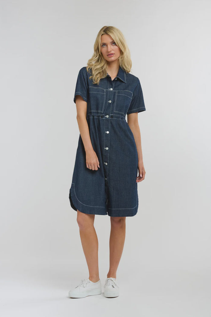 April Denim Dress