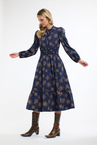 Mandala Dress Indigo