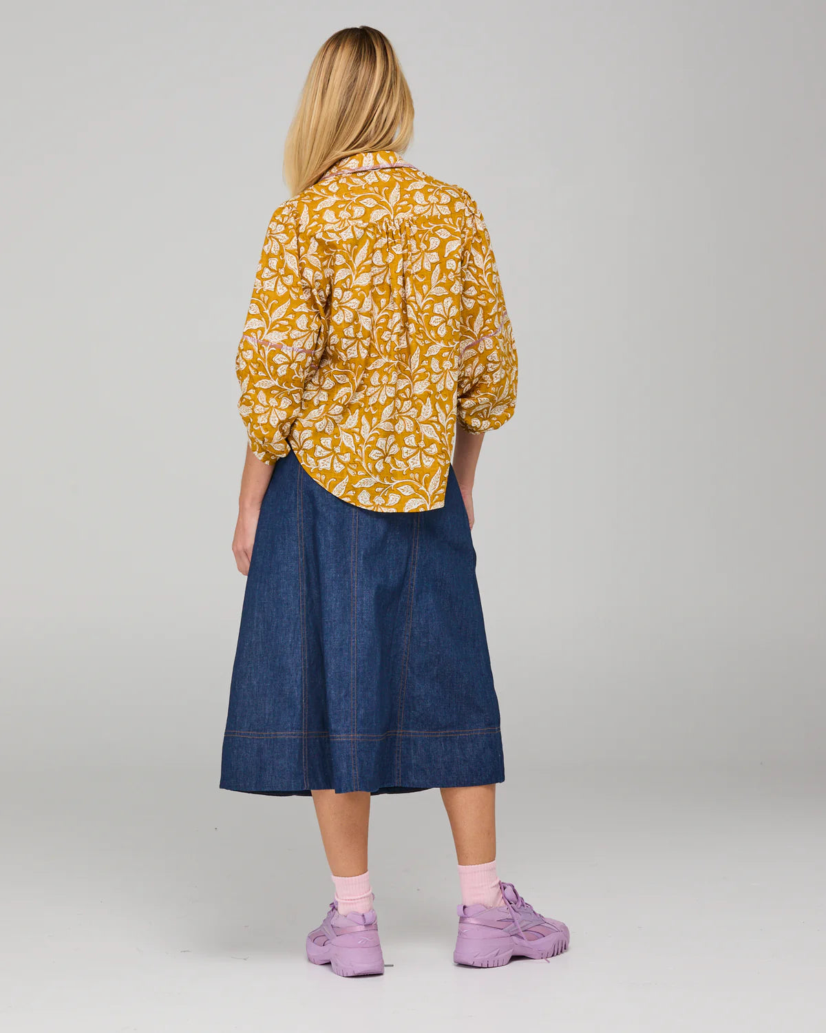 Pari Shirt Izumi Mustard