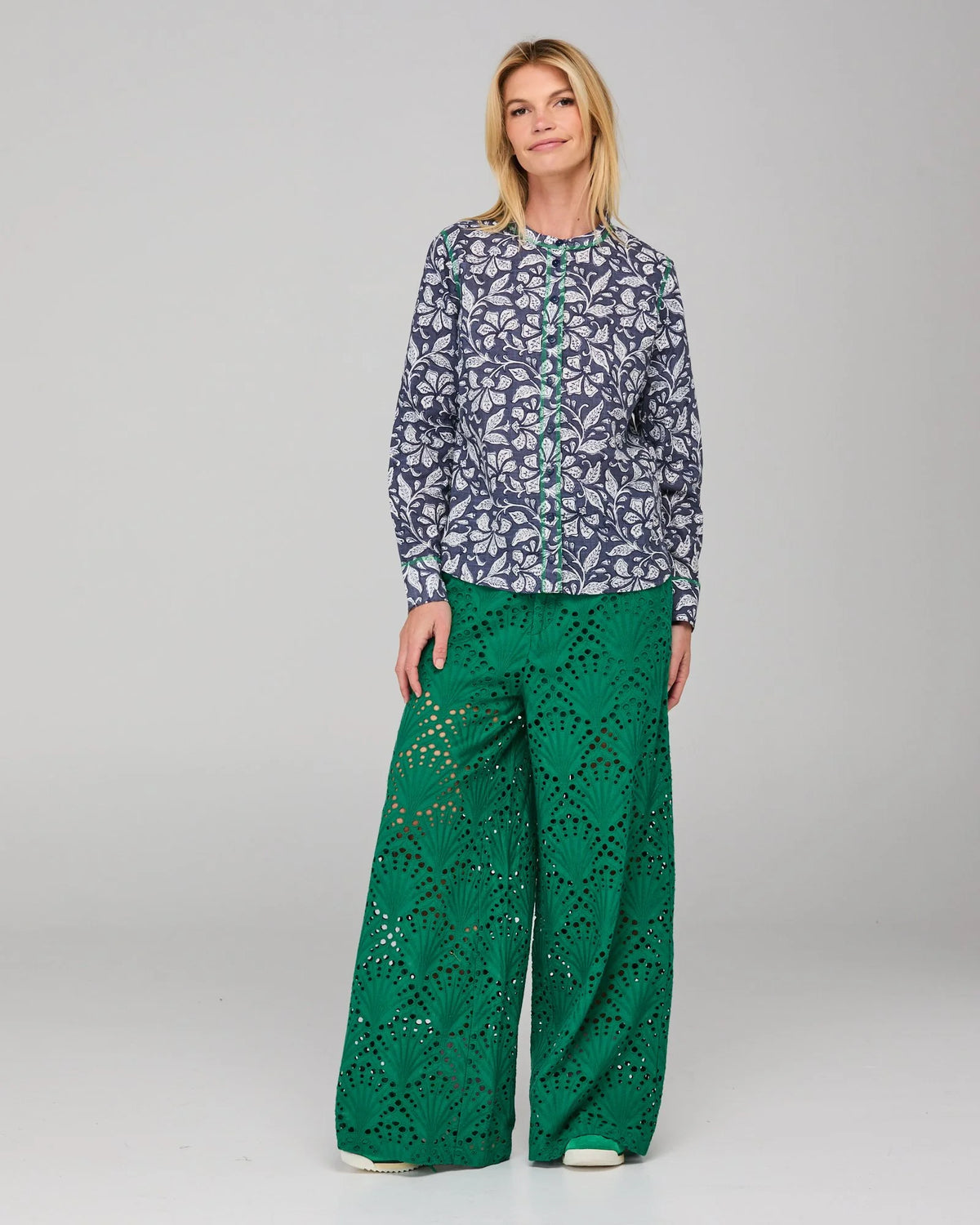 Clove Shirt Izumi Navy