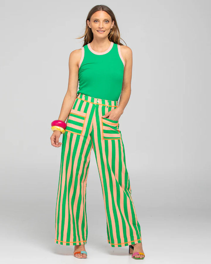 Sana Pant Capri Peach