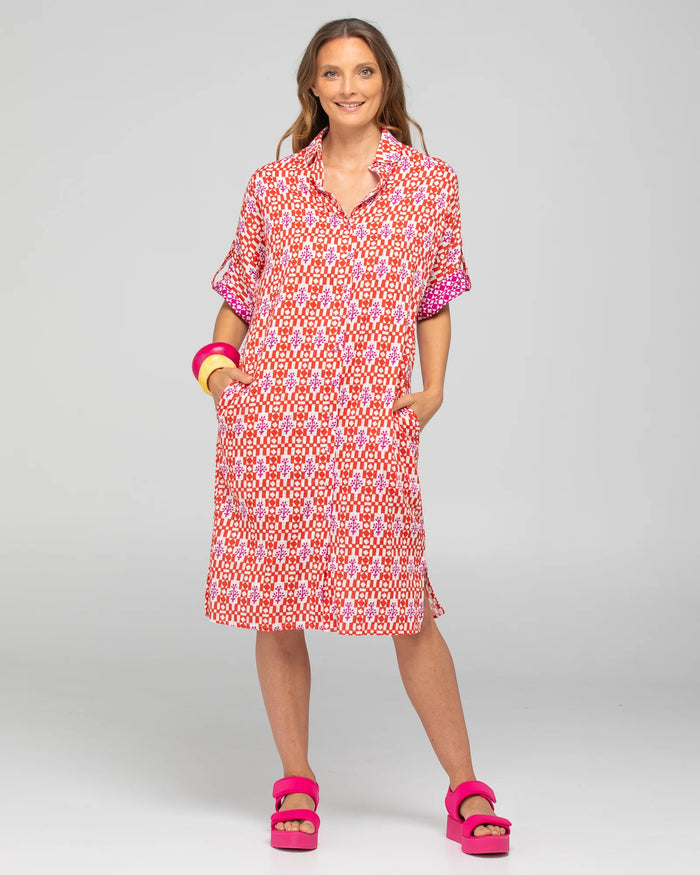 Maui Shirt Dress Naples