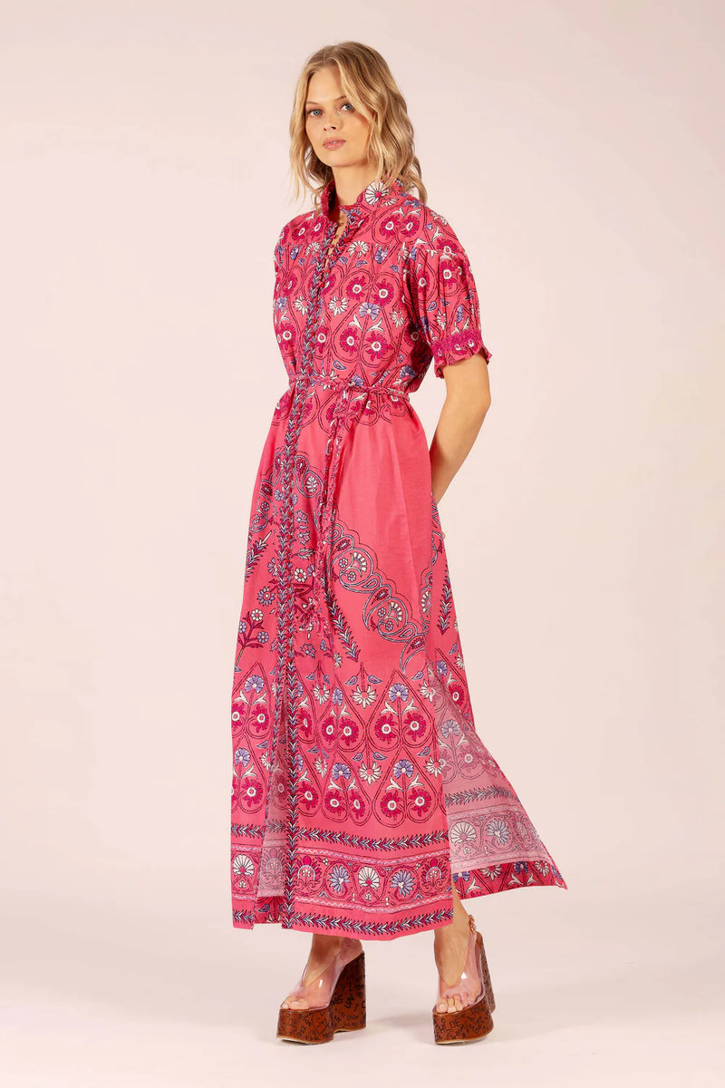 July Maxi Dress Raspberry