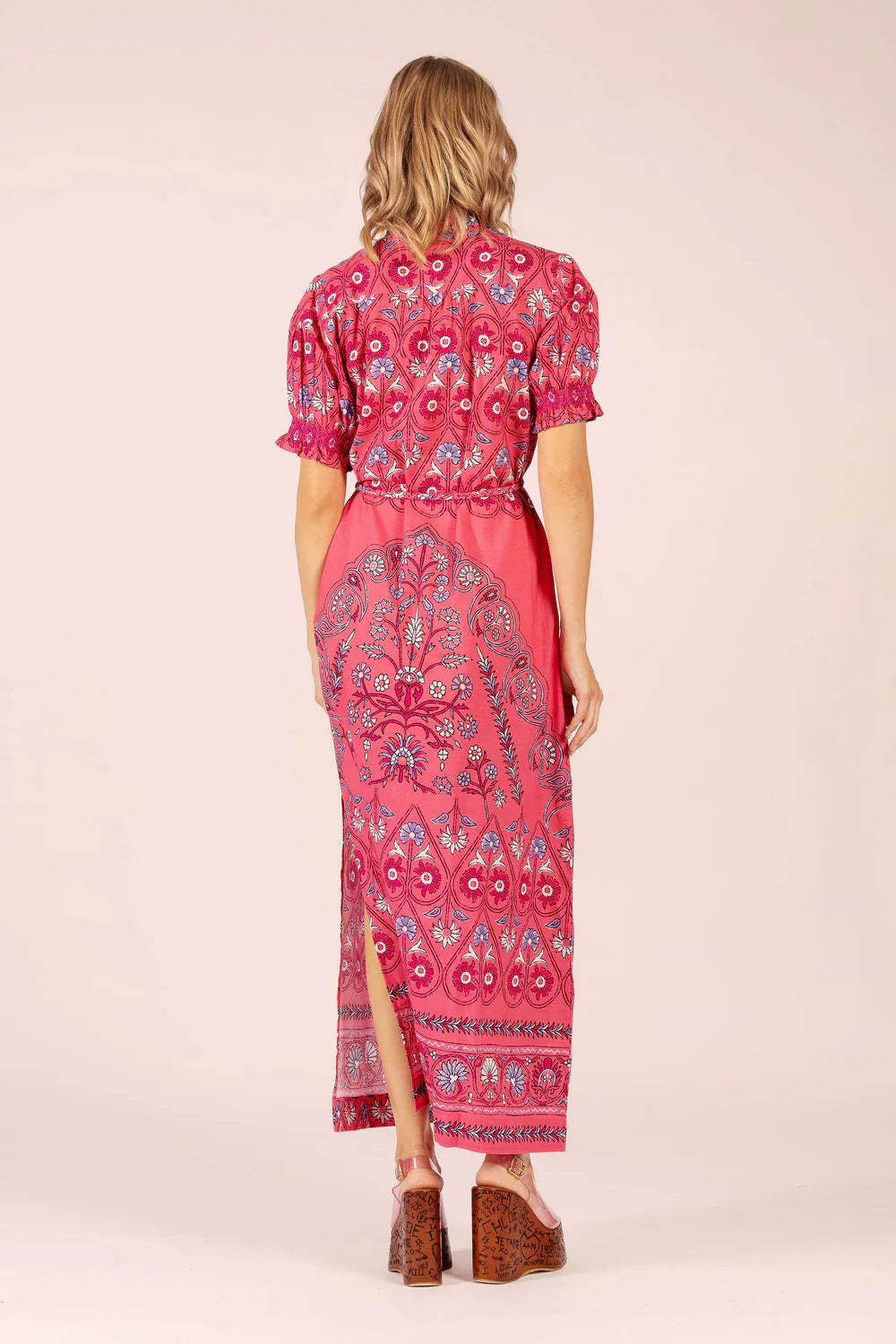July Maxi Dress Raspberry