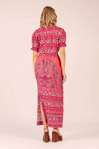 July Maxi Dress Raspberry