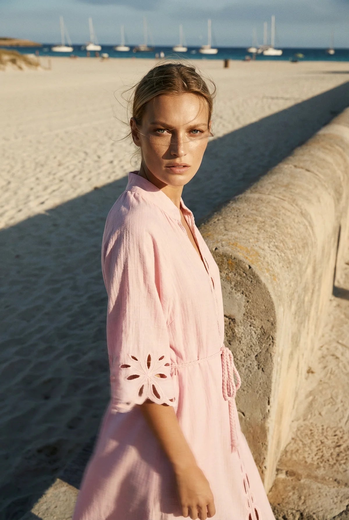 Alle Cordeli Dress Pink