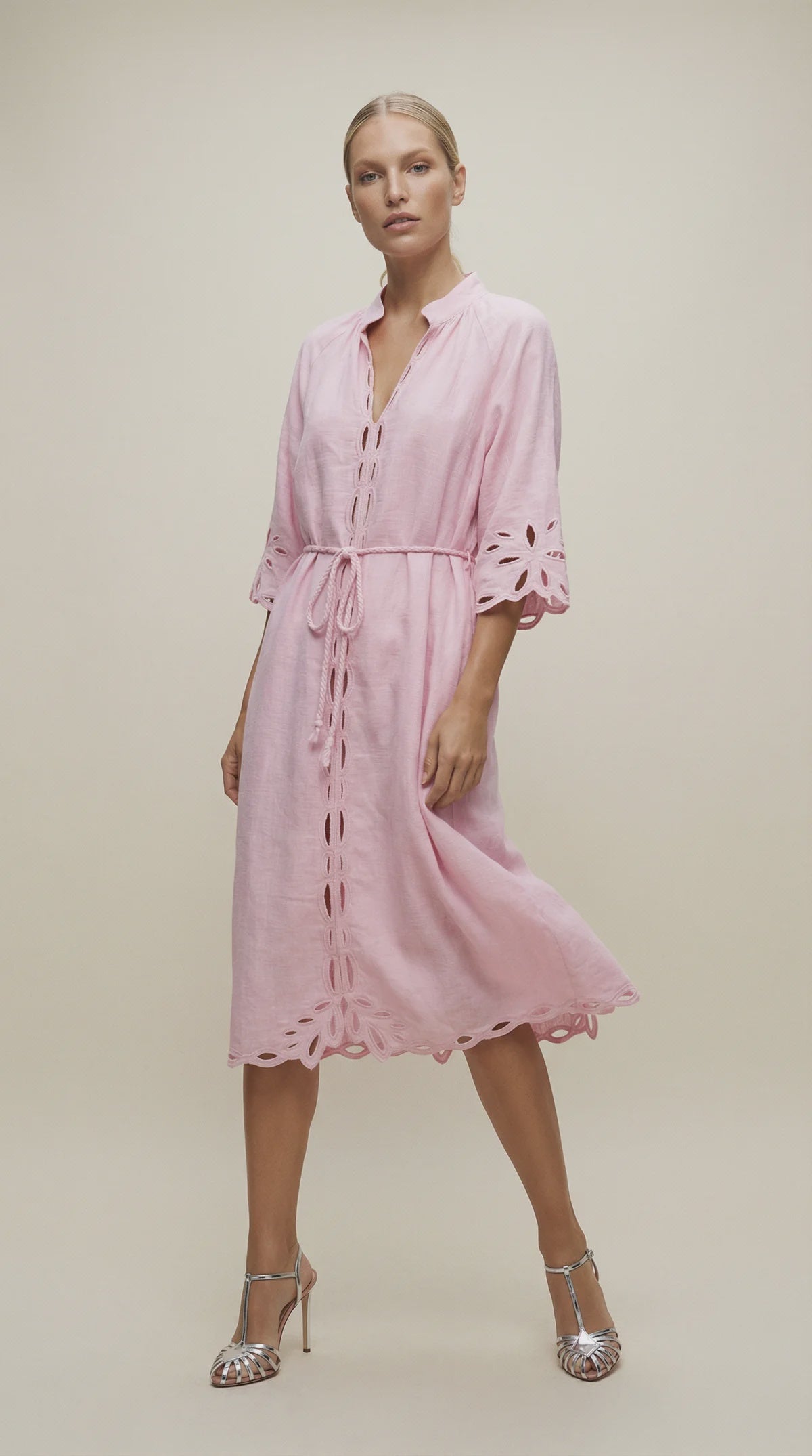 Alle Cordeli Dress Pink