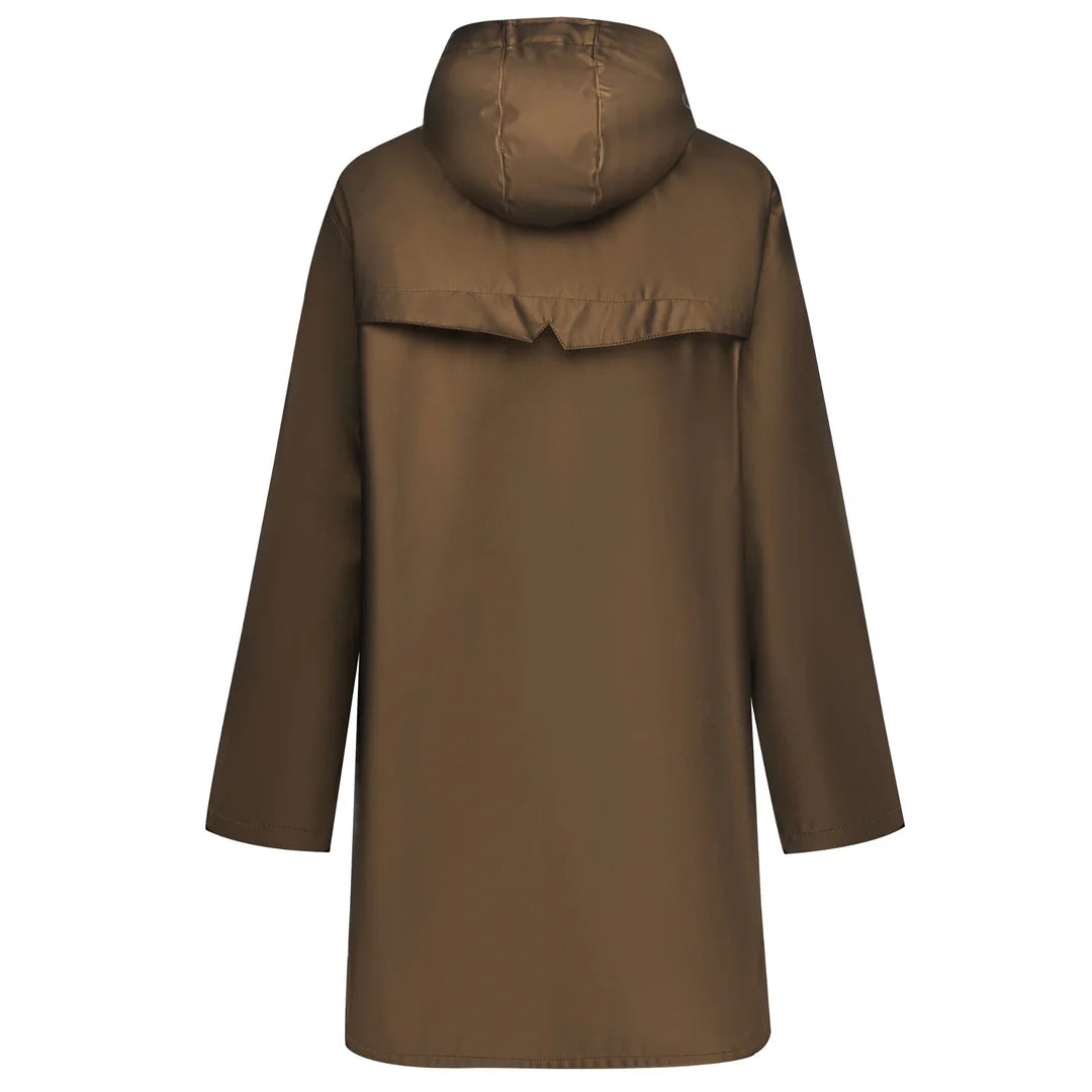 Charlie Womens Rain Coat Gold