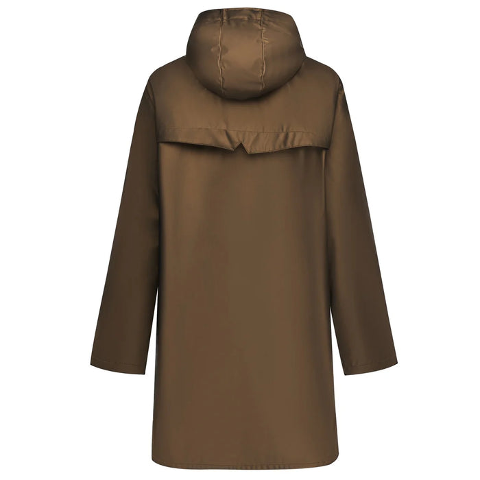 Charlie Womens Rain Coat Gold