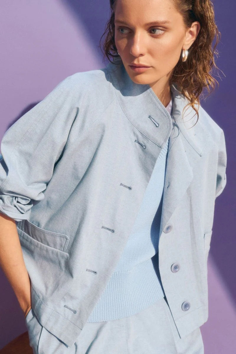 Hanning Jacket Light Wash